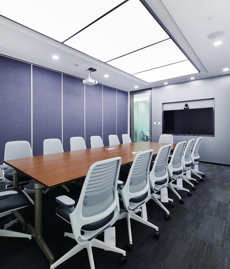 雅保化工辦公室裝修-會(huì)議室-pc